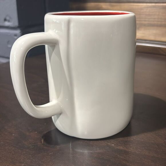 Rae Dunn XOXO Red White Coffee Mug Love - Picture 5 of 6